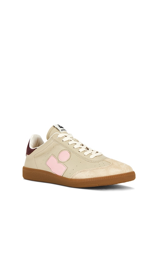 Isabel Marant Beth Leather Sneaker In Multi