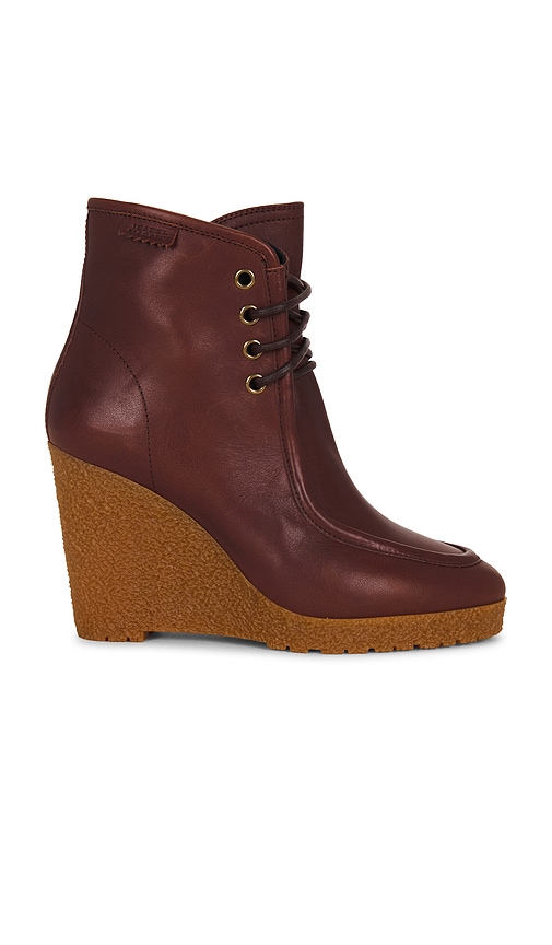 Isabel Marant Cylia Wedge Boot in Chocolate. - size 38 (also in 39, 40)