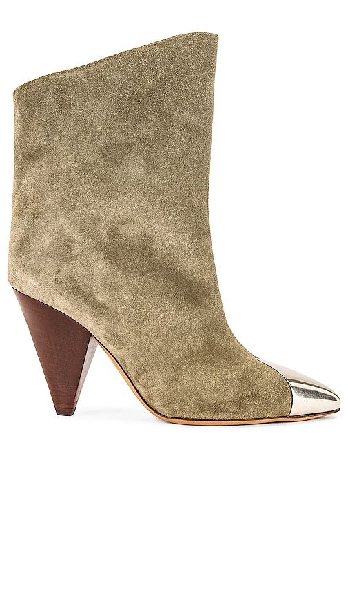 Isabel Marant Lapee Bootie in Taupe
