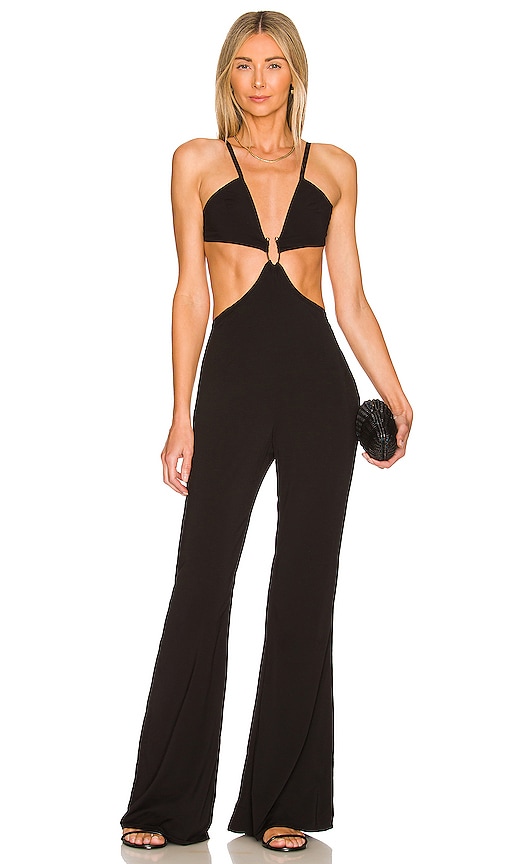 Indah Honour Jumpsuit in Black