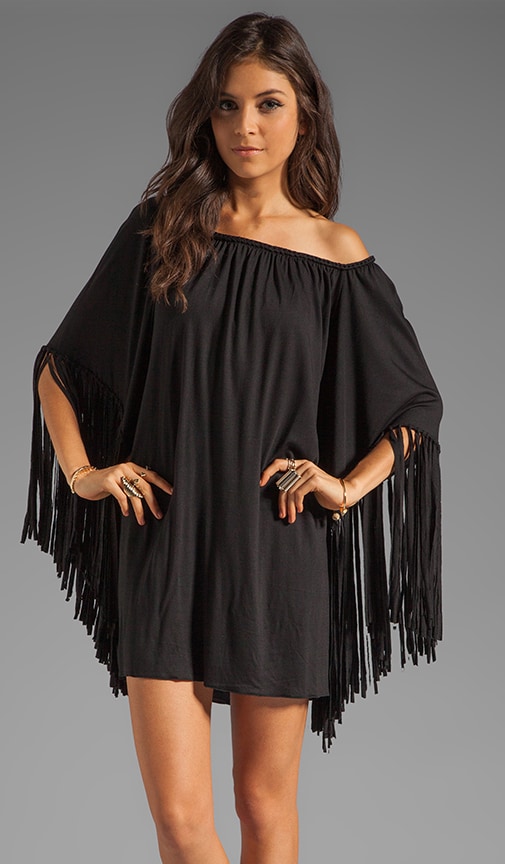 Adara Fringe Sleeve Hippie Tunic