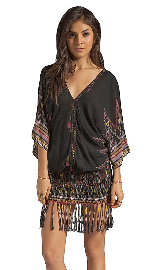 Bayan Kaftan Mini Dress