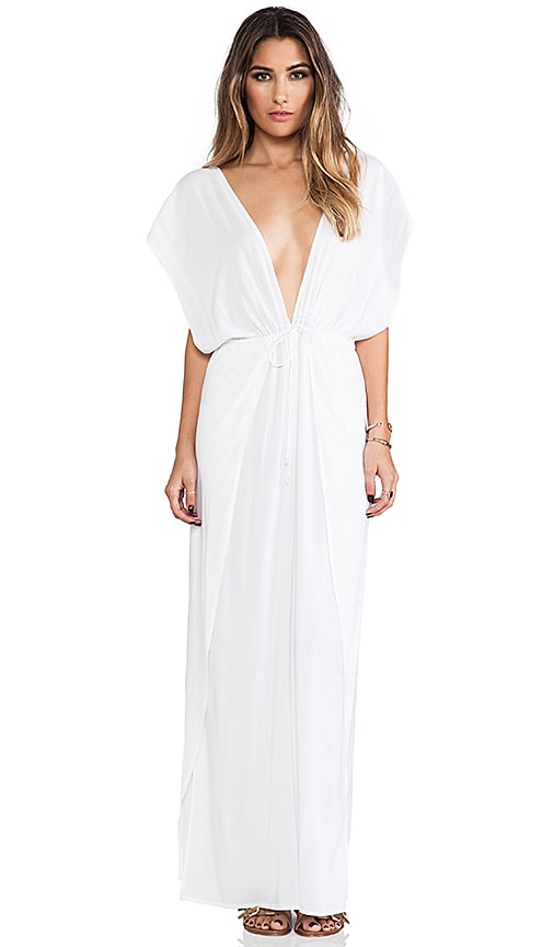 Jade V Neck Draped Lounge Dress