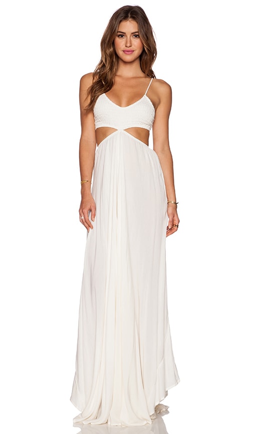 Indah innocence 2025 cutaway maxi dress