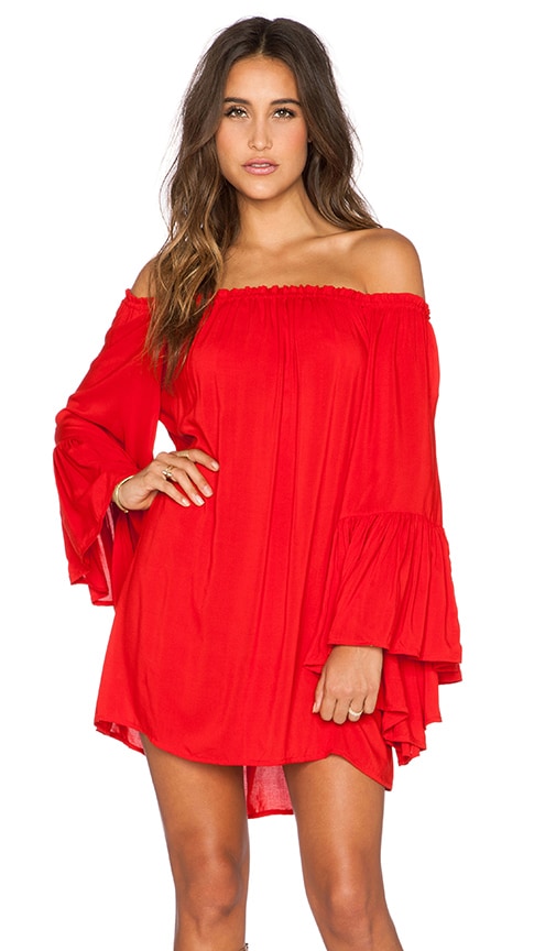 Kamani Off the Shoulder Mini Dress