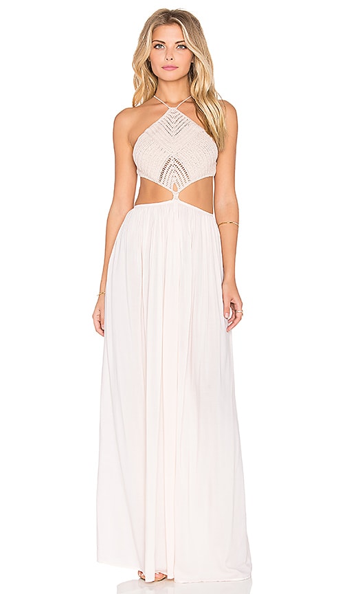 Indah Revel Maxi Dress in Peach | REVOLVE