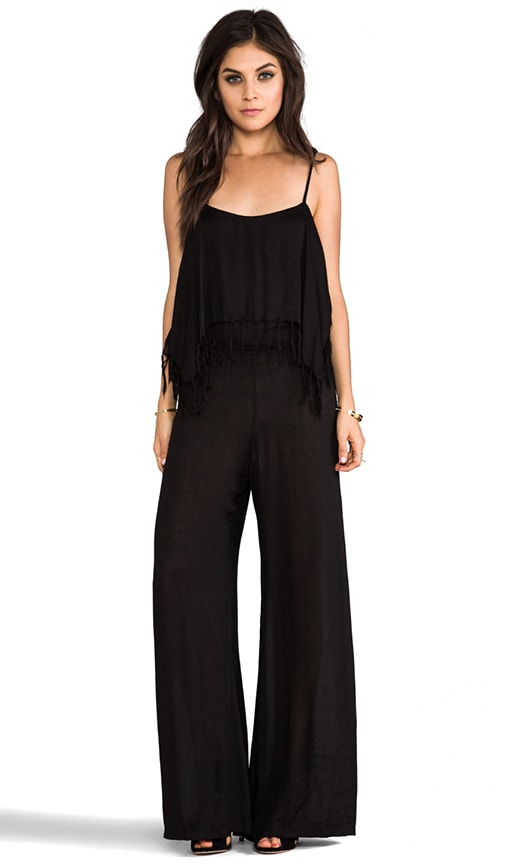 Tenno Fringe Flounce Jumpsuit