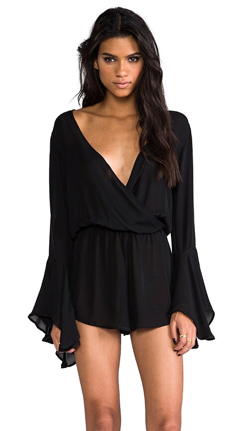 Parnell Tulip Sleeve Romper