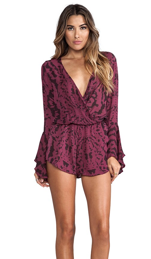 Parnell Tulip Sleeve Romper
