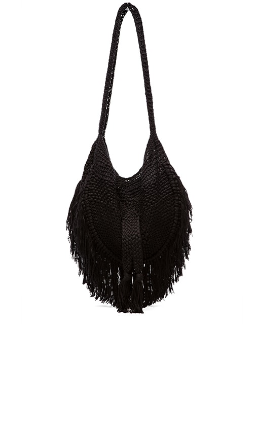 crochet fringe bag