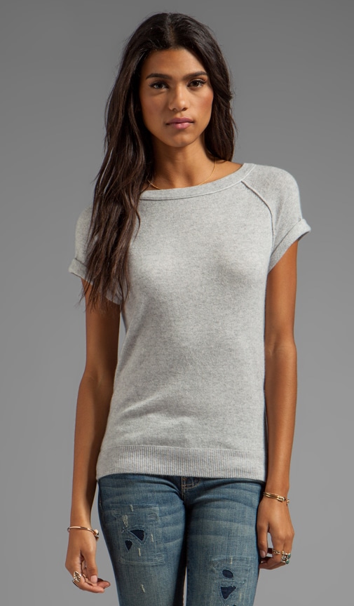 Cashmere Short Sleeve Crew