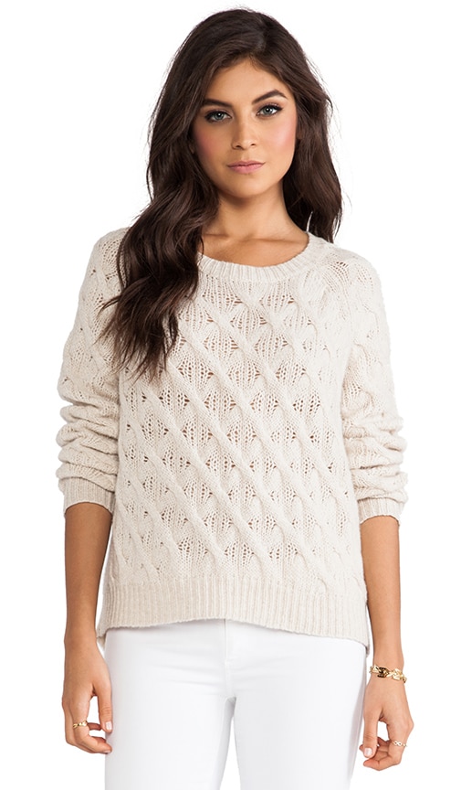 Cashmere Chainette Sweater