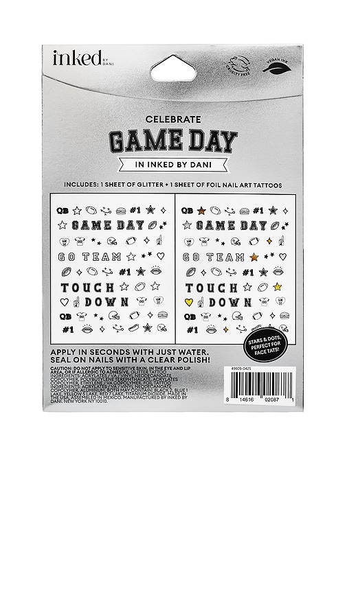 Inked By Dani Game Day Victory Nail Art In Multi