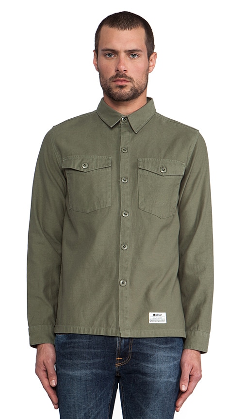 Last Exit II Button Down