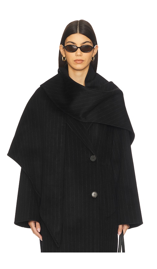 Ivy & Oak Ariana Head Scarf In Black
