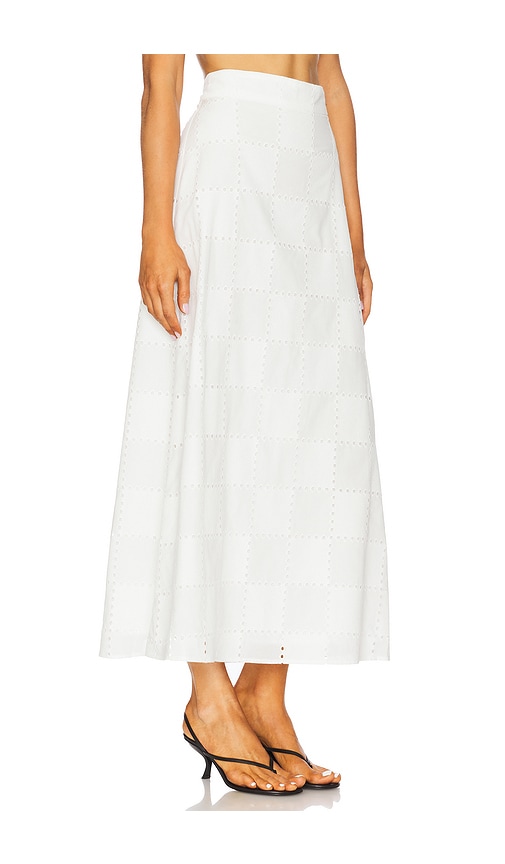 Shop Ivy & Oak Samantha Maxi Skirt In White