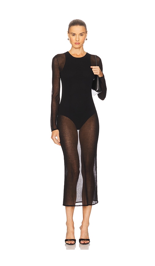 Emala Dress in Black. - size XS (also in L, M, S)