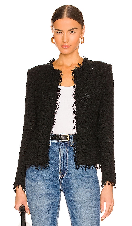 IRO Shavani Jacket in Black | REVOLVE