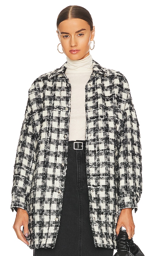 IRO Parvati Jacket in Black & White