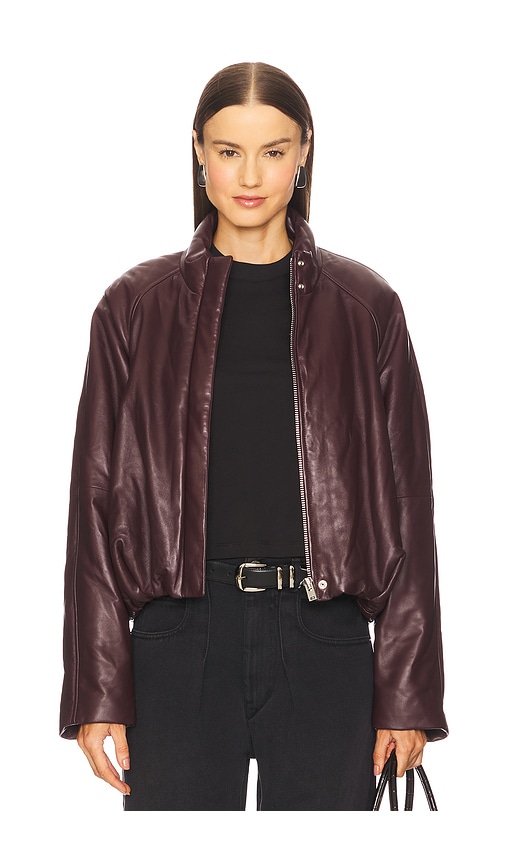 Iro Delta Jacket In Purple