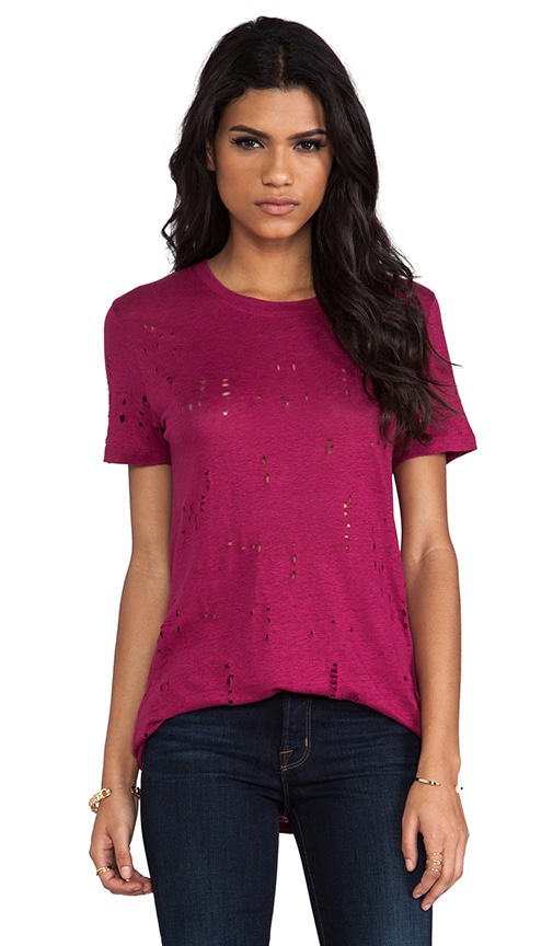Clay Distressed Tee