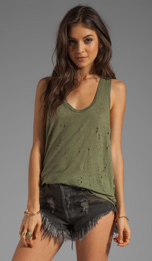Doris Distressed Tank