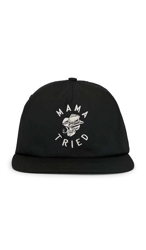 Mama Tried Hat in Black.