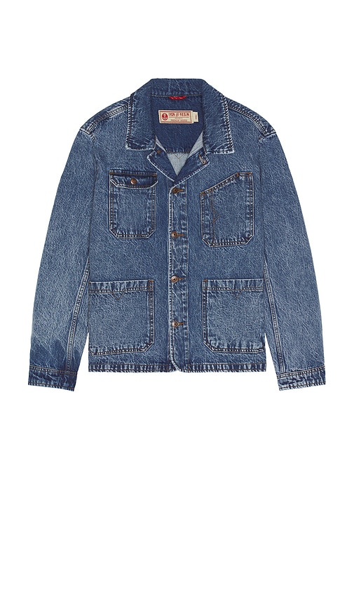 Kettle Denim Jacket in . - size L (also in M, S, XL/1X) - Iron & Resin - Modalova