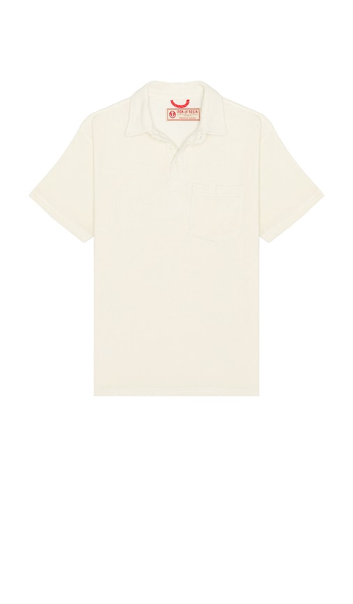 Terry Polo in Beige. - size XL/1X (also in M, S)