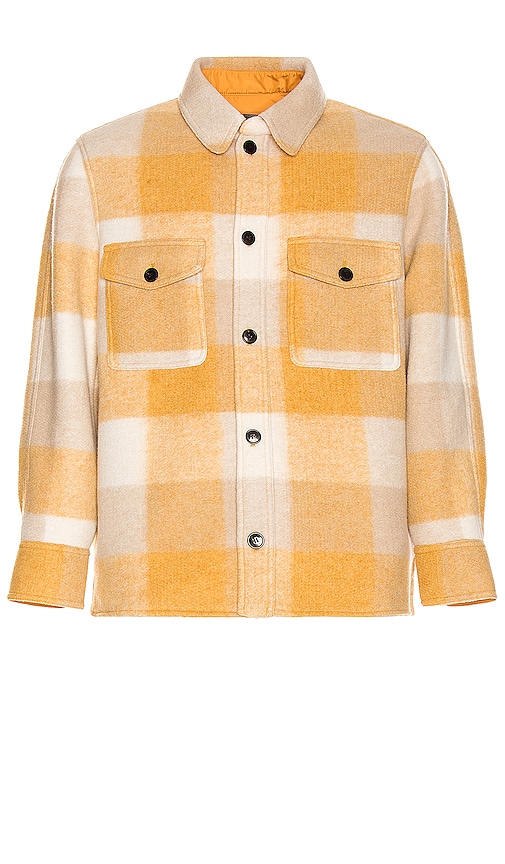 Isabel Marant Kervon Shirt Jacket in Honey | REVOLVE