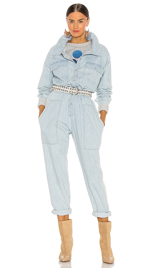 オールインワン・サロペット ISABEL MARANT ETOILE Woman Jumpsuits Blue CB0074FAC1I01E ISABEL MARANT ETOILE: Jumpsuits woman - Blue | Isabel Marant