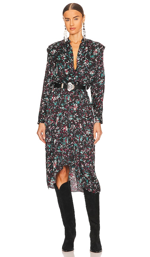 Hollywood Jolly progressiv Isabel Marant Etoile Okleya Dress in BLACK | REVOLVE