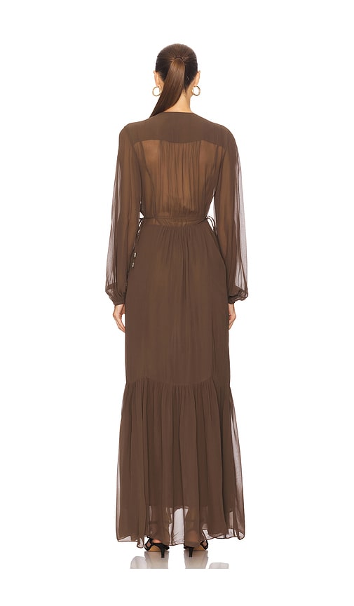  Isabel Marant Etoile Kleid Briane In Brown. Größe 38/6. Also In 34/2, 36/4. 