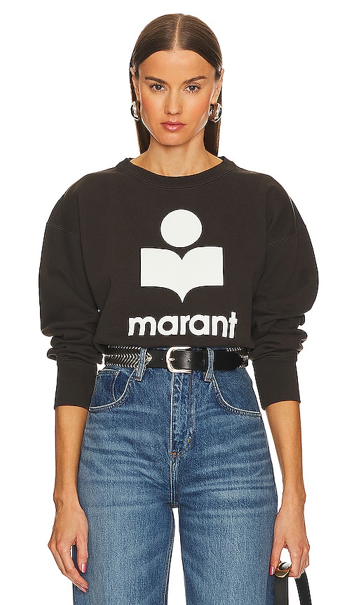 Isabel Marant Étoile Mobyli Sweatshirt With Logo In Black