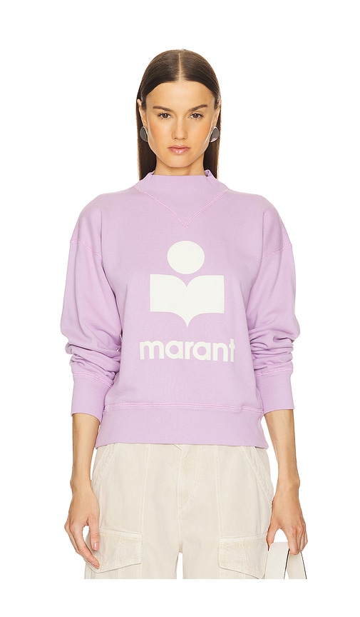 Shop Isabel Marant Étoile Moby Sweatshirt In Lavender