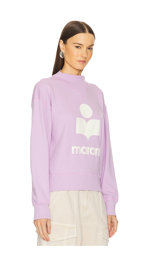 Shop Isabel Marant Étoile Moby Sweatshirt In Lavender