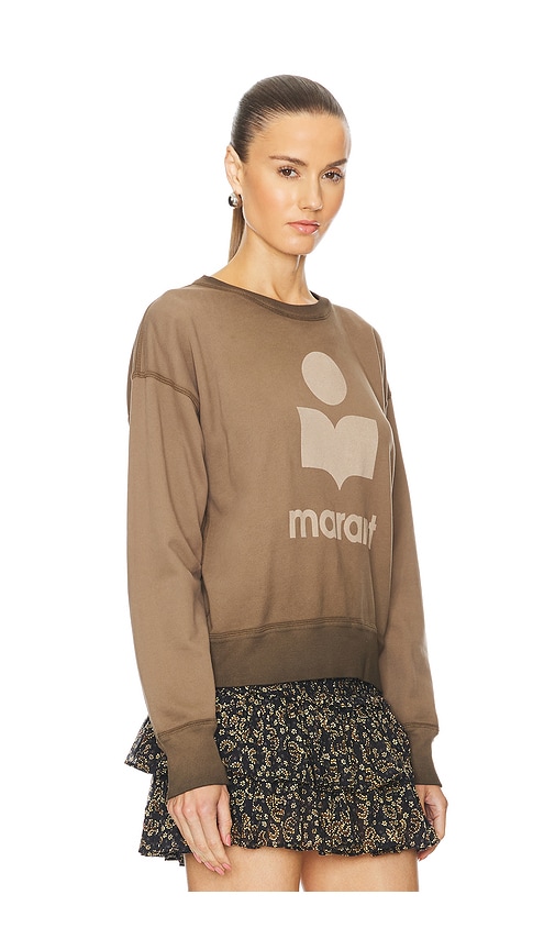 Shop Isabel Marant Étoile Mobyli Sweatshirt In Brown