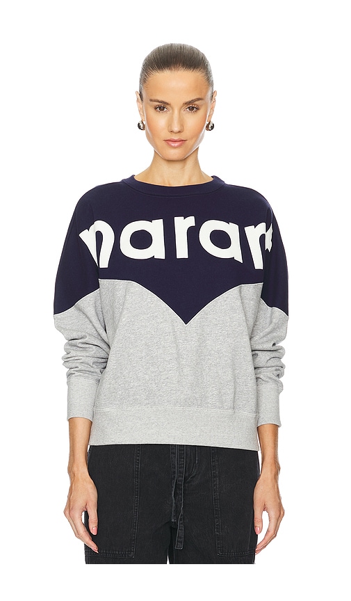 Shop Isabel Marant Étoile Houston Sweatshirt In Navy