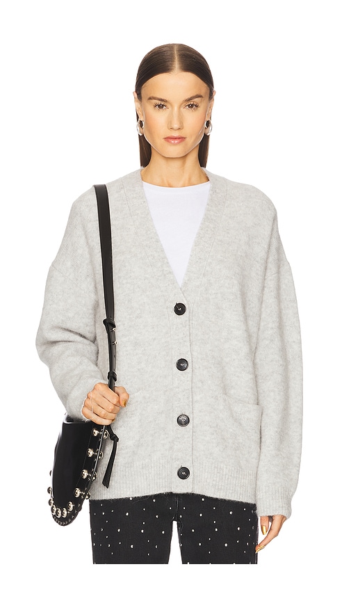 Isabel Marant Étoile Eborah Cardigan In Gray