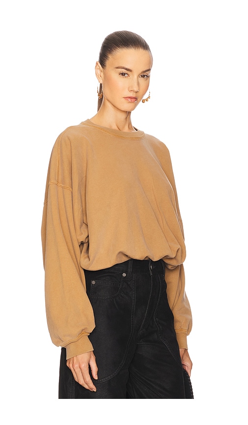 Isabel Marant Étoile Sauria-gb Sweatshirts Brown In Brown
