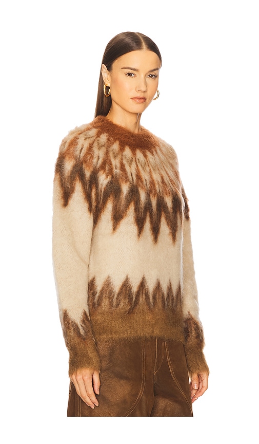 Isabel Marant Étoile Isabel Marant Etoile Embroidered Wool Blend Natania Sweater In Multi