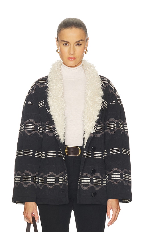 Isabel Marant Etoile Qayla Cardigan in Faded Black