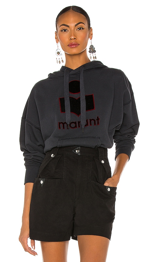 isabel marant hoodie black