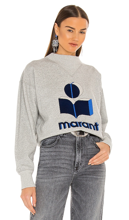 Isabel Marant Etoile Moby Sweatshirt in Grey | REVOLVE