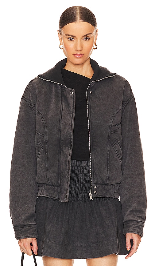 ISABEL MARANT｜DOWN JACKETS (PARVETI (VE0248FA B1M02E 02 Isabel Marant Étoile Women's Isabel Marant Parveti jacket in