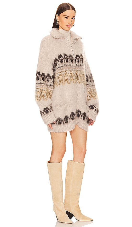 Shop Isabel Marant Étoile Deloris Sweater In Beige