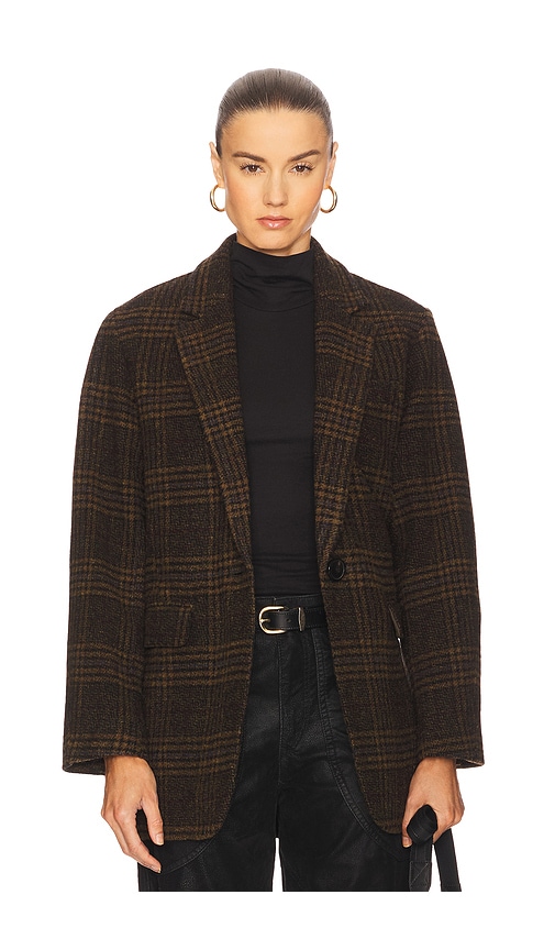 Isabel Marant Étoile Gesina Coat In Brown