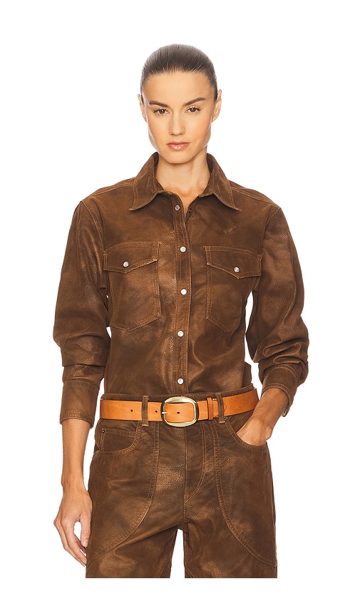 Karima Jacket in Brown. - size 38/6 (also in 34/2, 36/4, 40/8)