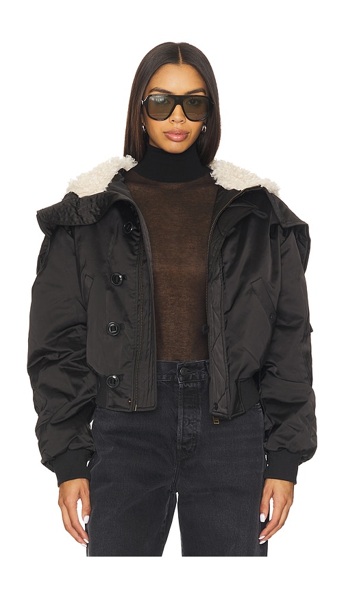 Isabel Marant Étoile Elisa Bomber Jacket In Black