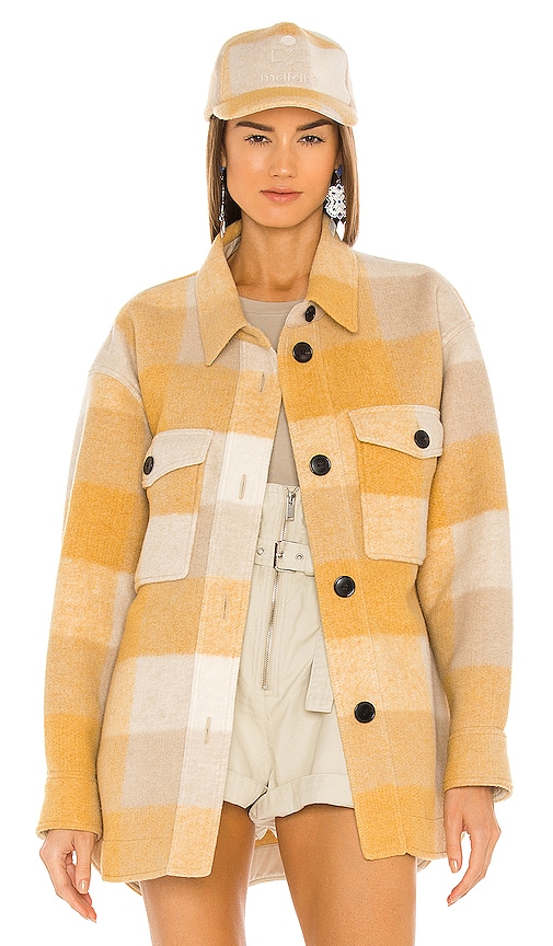 ★送料・関税込★Isabel Marant★(W) Harveli Coat Honey★ ☆送料・関税込☆Isabel Marant☆(W) Harveli Coat Honey